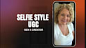 create a relatable gen x selfie style video ad
