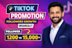 manage tiktok marketing and promotion for organic follower growth