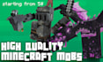 create you a vanilla like minecraft 3d mob