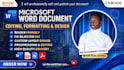 do microsoft word document formatting microsoft word document design and editing