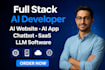web application progressive webapp ai website developer ai chatbot desktop app
