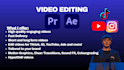 high quality short form video editing