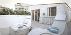 render 3d backyard, pool, patio, terrace 2d landscape, permit drawing, pavilion