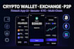 develop crypto wallet app crypto exchange app app ui fintech app p2p payment app