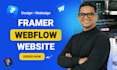design framer website, webflow website, figma to framer webflow landing page