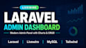 develop a laravel admin dashboard with livewire