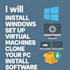 install windows, set up virtual machines, and clone your PC