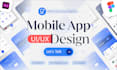 a modern, user friendly mobile app UI UX