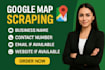 do google map scraping, targeted b2b lead generation, email list