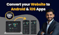 convert website to app for android and ios using webview