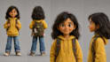 create ai 3d pixar style cartoon animation