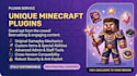 make custom minecraft server plugins with unique features