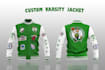 design merch and varsity jacket for school college and your brand