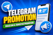 telegram promotion to active telegram users, telegram ad, telegram marekting