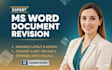 design format edit and type documents in microsoft word