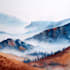 make watercolor landscape design