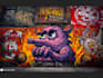create expressive digital graffiti murals