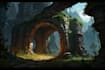 hand paint environment art