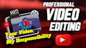 do professional youtube video editing