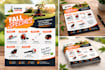 design professional product sheet, one sheet, business sheet