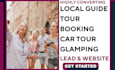 generate local tour guide glamping leads tour booking website