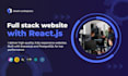 be your full stack web app developer with react