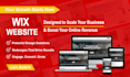 develop convertible wix website
