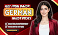 do white hat SEO dofollow german backlinks high quality guest post link building