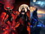 draw dark art and monsters