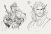 sketch a character for you