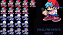 do fnf pixel sprites animation fnf sprite sheet fnf mod friday night funkin fnaf