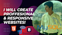 build a responsive custom website with PHP and bootstrap 5