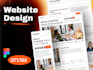 design figma website, uiux design and redesign