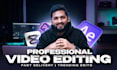 do professional youtube video editing with trending effects