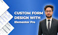 design a custom elementor form page for wordpress lead generation