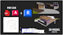 convert PDF or cad to clean revit bim model