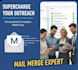do professional mail merge from excel to word for letters, labels and emails