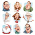 draw christmas cartoon caricature