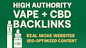 create strong cbd, hemp, and vape backlinks on trusted websites