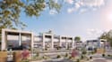 remodel real estate development,showroom complex,commercial center cgi rendering