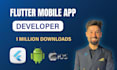 develop flutter android ios mobile app
