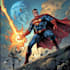 create an amazing superhero or fantasy comic illustration