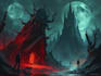 do sci fi horror and fantasy scene concept art illustrations