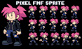 pixel art sprite,animated fnf sprite,fnf mod,sprite sheet,pixel art animation