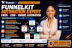 do funnelkit email automation, CRM automation, zapier integration, email webhook