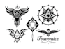 design logo in tattoo style