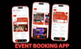 build event booking app ticket booking app event management website event web