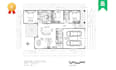 draw your architectural floor plan in auto cad 2d