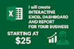 create an interactive project management dashboard in excel