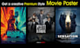 design a professional and creative movie poster